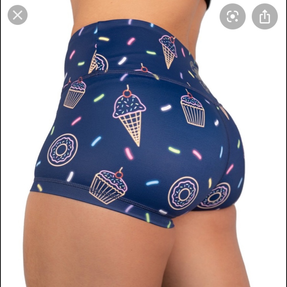 Feed Me Fight Me “Neon Snack Shorts”
